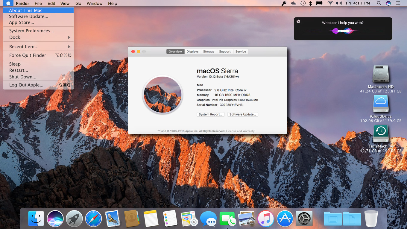 Download Mac Os X Sierra